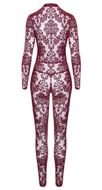 Бодістокінг Noir Handmade F382 Kink Royal Catsuit M