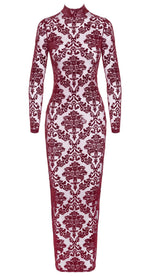 Сукня Noir Handmade F383 Kink Royal gown/long dress XS
