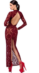 Сукня Noir Handmade F383 Kink Royal gown/long dress L