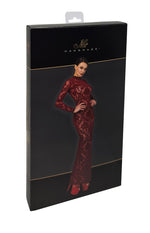 Сукня Noir Handmade F383 Kink Royal gown/long dress XL