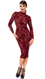 Сукня Noir Handmade F384 Kink Royal midi dress S
