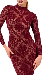 Сукня Noir Handmade F384 Kink Royal midi dress M