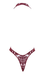 Боді Noir Handmade F386 Kink Royal cascade bodysuit XL