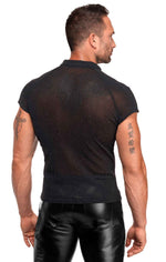 Чоловіче поло Noir Handmade H082 Onyx veil polo S