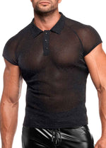 Чоловіче поло Noir Handmade H082 Onyx veil polo XL
