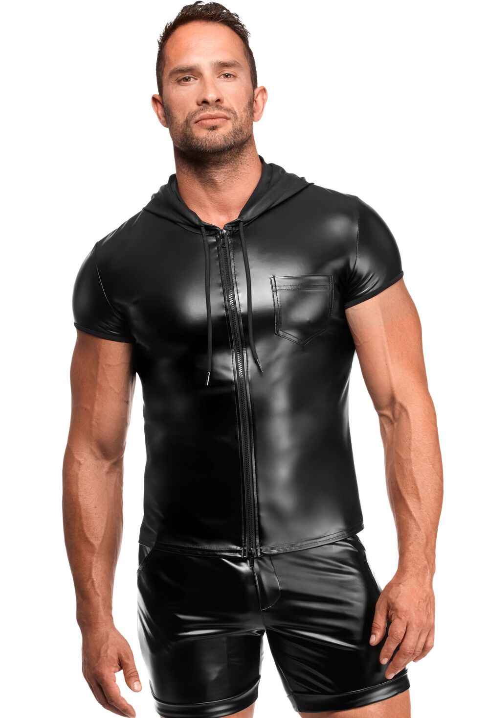 Чоловіча футболка з капюшоном Noir Handmade H085 Vexen hooded T-shirt M