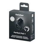 Вібратор на палець та ерекційне кільце 2в1 Satisfyer Perfect Pair 1