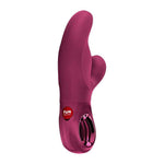 Вібратор-кролик Fun Factory MISS BI Wine Red, 2 незалежні мотори, діаметр 4,2 см