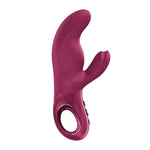 Вібратор-кролик Fun Factory MISS BI Wine Red, 2 незалежні мотори, діаметр 4,2 см