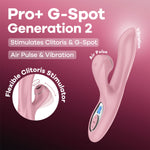 Вакуумний вібратор-кролик Satisfyer Pro+ G-Spot Generation 2 Pink