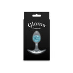 Анальна пробка NS Novelties Cosmic Glams - Small - Blue