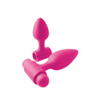 Анальна пробка з вібрацією NS Novelties INYA - Vibe-O-Spades -Pink
