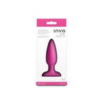 Анальна пробка з вібрацією NS Novelties INYA - Swirl - Pink