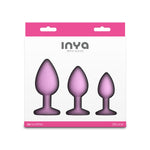 Набір анальних пробок NS Novelties INYA - Triple Ace Kit - Blush