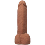 Фалоімітатор Doc Johnson The Realistic Cock ULTRASKYN - 8 Inch with Balls Caramel