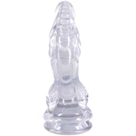 Фентезійний фалоімітатор Doc Johnson Crystal Jellies - Invader Dong 8.5 Inch - Clear