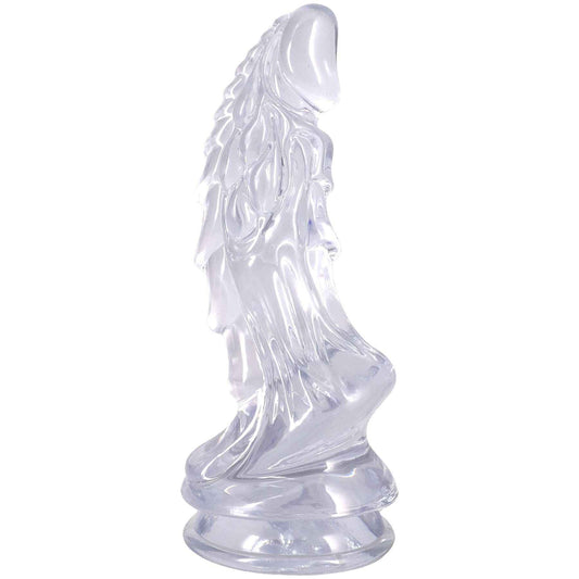 Фентезійний фалоімітатор Doc Johnson Crystal Jellies - Invader Dong 8.5 Inch - Clear