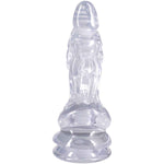 Фентезійний фалоімітатор Doc Johnson Crystal Jellies - Invader Dong 8.5 Inch - Clear