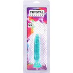 Дилдо Doc Johnson Crystal Jellies - Anal Starter - 5.5 Inches -  Teal