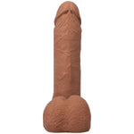 Фалоімітатор Doc Johnson The Realistic Cock ULTRASKYN - 6 Inch with Balls Caramel