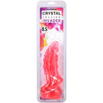 Фентезійний фалоімітатор Doc Johnson Crystal Jellies - Invader Dong 8.5 Inch - Pink