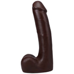 Фалоімітатор Doc Johnson The Realistic Cock ULTRASKYN - 9 Inch with Balls Chocolate