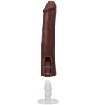 Фалоімітатор Doc Johnson The Realistic Cock ULTRASKYN - 9 Inch Chocolate