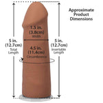 Фалоімітатор Doc Johnson The Realistic Cock ULTRASKYN - 5 Inch Caramel