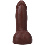 Фалоімітатор Doc Johnson The Realistic Cock ULTRASKYN - 5 Inch with Balls Chocolate