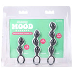 Набір анальних іграшок Doc Johnson Mood Naughty Contour Beads Trainer Set
