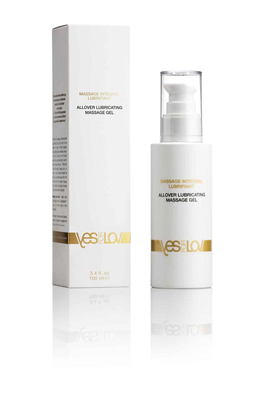 Масажний гель-змазка YESforLOV ALLOVER LUBRICATING MASSAGE GEL 100 мл, силіконова основа