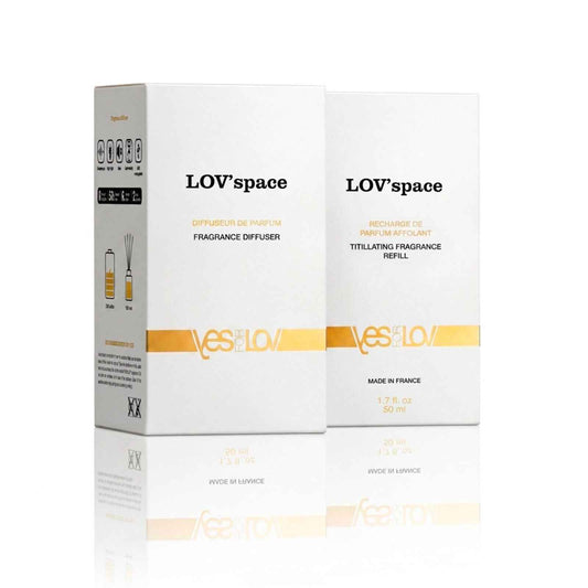 Ароматичний дифузор YESforLOV LOV'space + рефіл Titillating Fragrance Refill, пряний аромат
