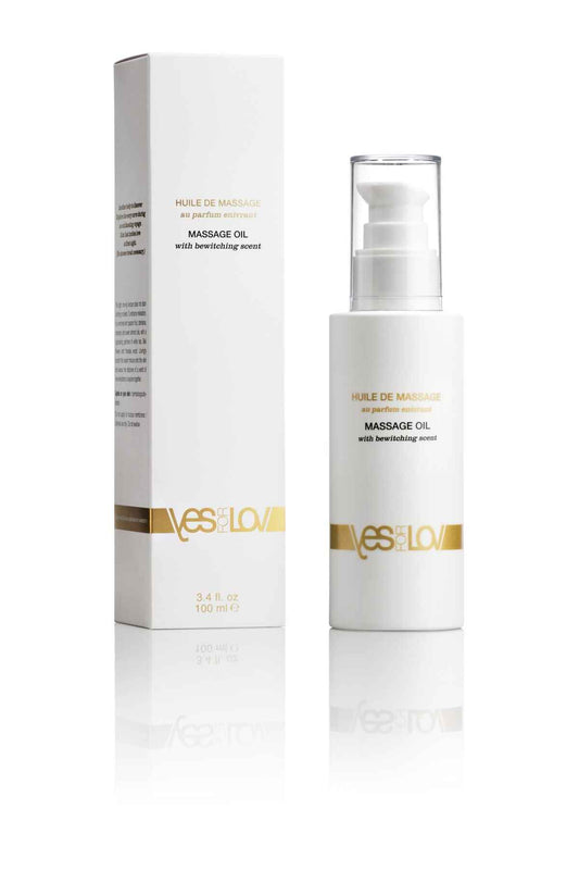 Масажна олія YESforLOV MASSAGE OIL with bewitching scent 100 мл, квітковий аромат