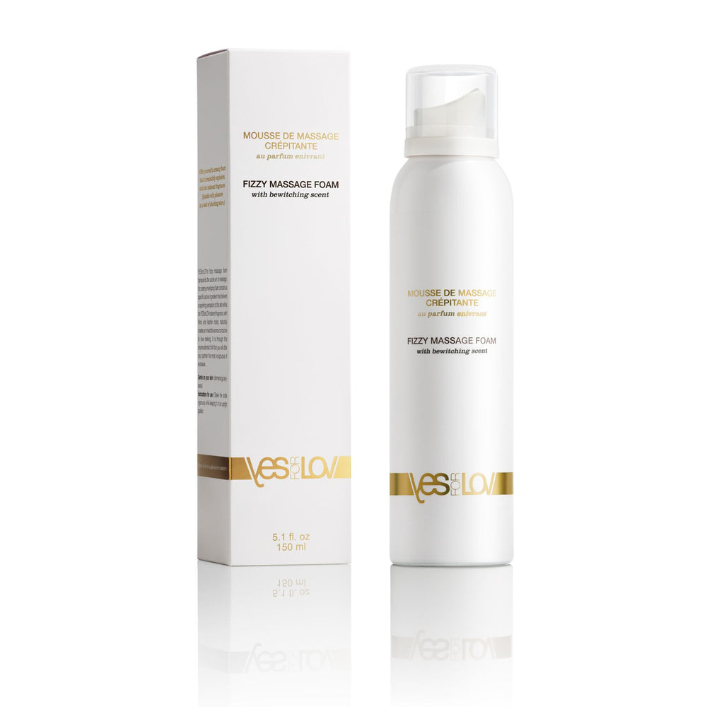 Масажна піна YESforLOV FIZZY MASSAGE FOAM with bewitching scent 150 мл, квітковий аромат
