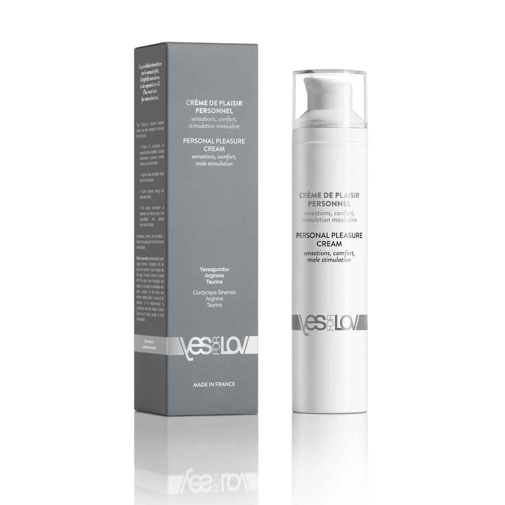 Крем для мастурбації YESforLOV PERSONAL PLEASURE CREAM 50 мл, посилює ерекцію, екстракт кордицепсу