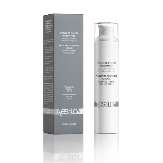 Крем для мастурбації YESforLOV PERSONAL PLEASURE CREAM 50 мл, посилює ерекцію, екстракт кордицепсу
