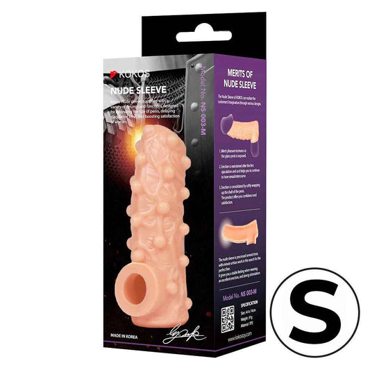 Насадка на член Kokos Nude Sleeve NS 001 S