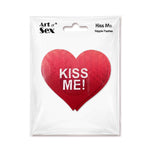 Пестис-сердечка Art of Sex - Kiss me, червоний