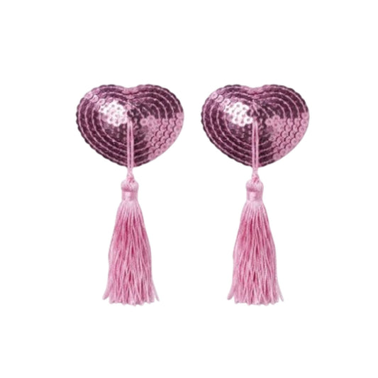 Пестис-сердечки з кісточками Art of Sex - Sparkling Hearts, рожевий