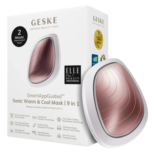 Ультразвукова маска тепло та холод GESKE Sonic Warm&Cool Mask 9в1 starlight