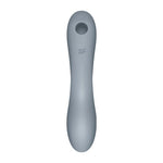 Вакуумний стимулятор з вібрацією Satisfyer Curvy Trinity 3 BlueGrey