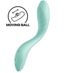 Вібратор із перлинною стимуляцією точки G Satisfyer Rrrolling Pleasure Mint