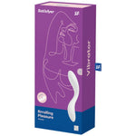 Вібратор із перлинною стимуляцією точки G Satisfyer Rrrolling Pleasure White
