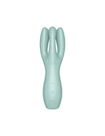 Кліторальний вібратор Satisfyer Threesome 3 Mint з трьома пальчиками
