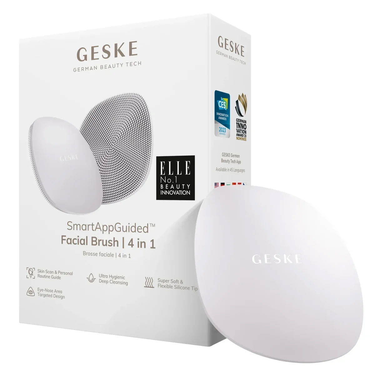 Щітка для обличчя GESKE Facial Brush 4в1 starlight