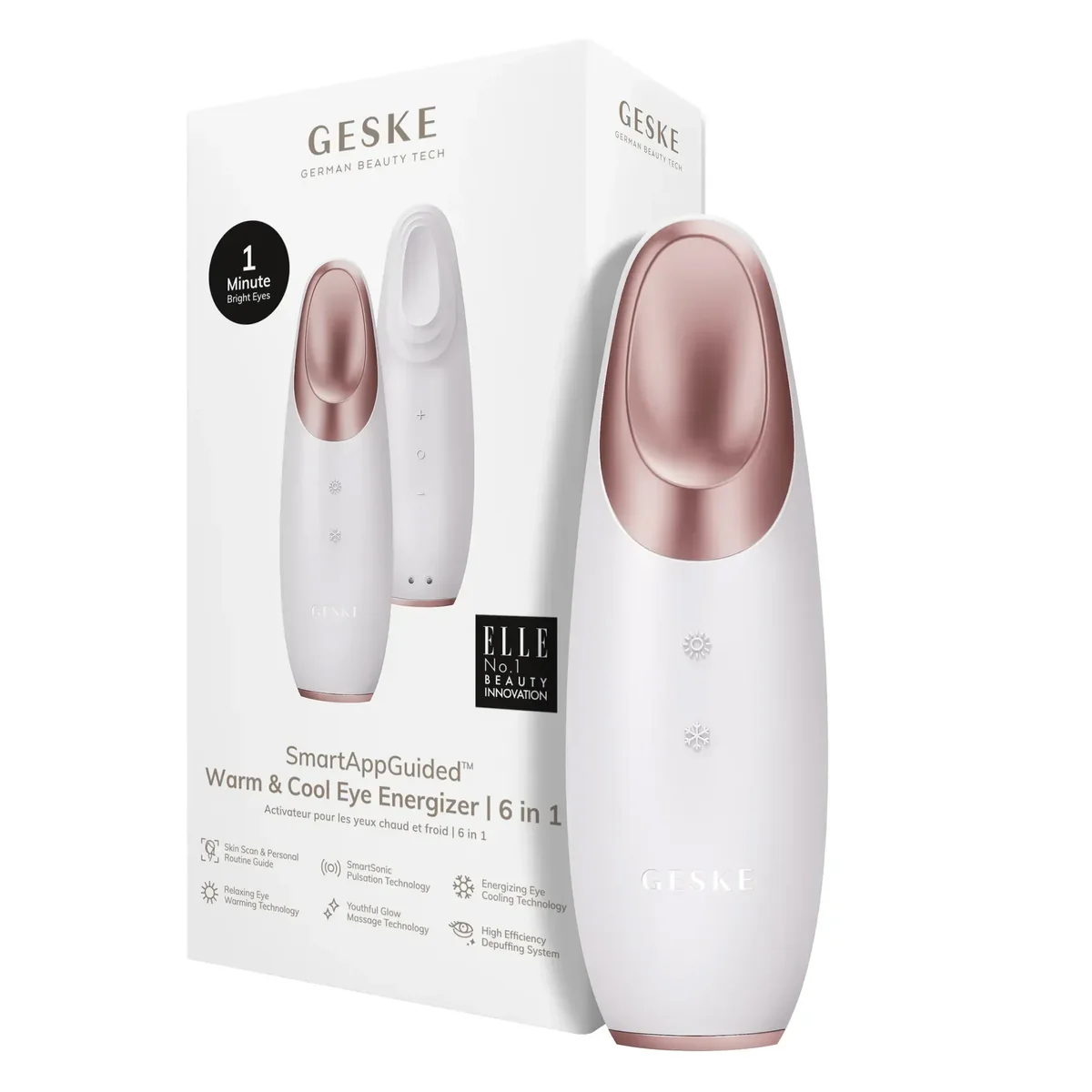 Енерджайзер для очей GESKE Warm&Cool Eye Energizer 6в1 starlight
