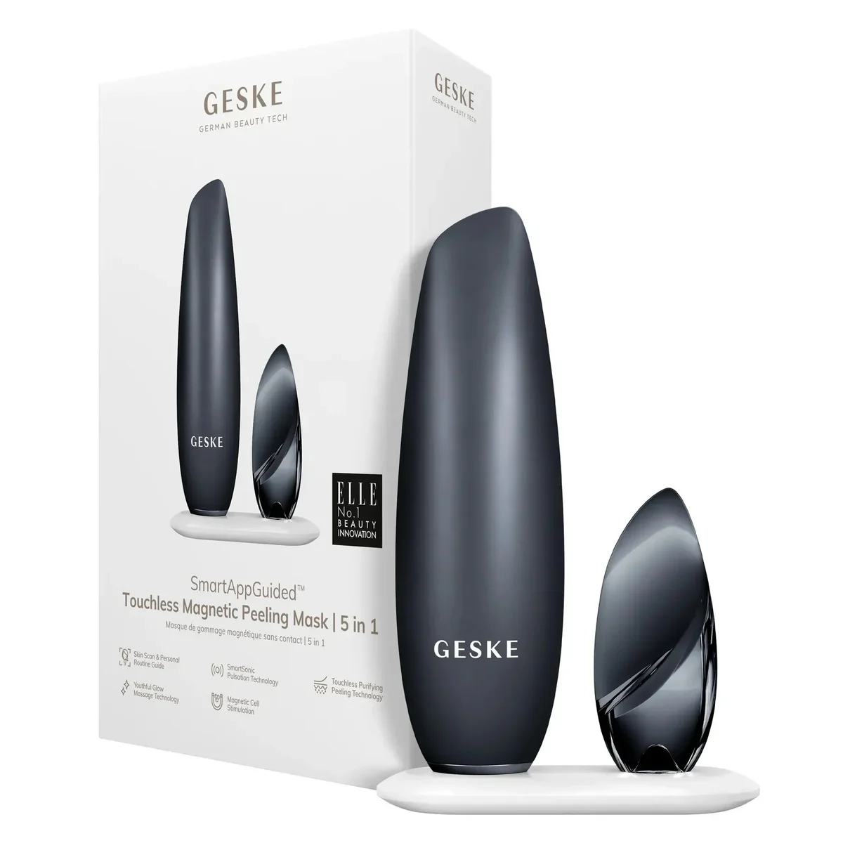 Безконтактна магнітна пілінг-маска GESKE Touchless Magnetic Peeling Mask 5в1