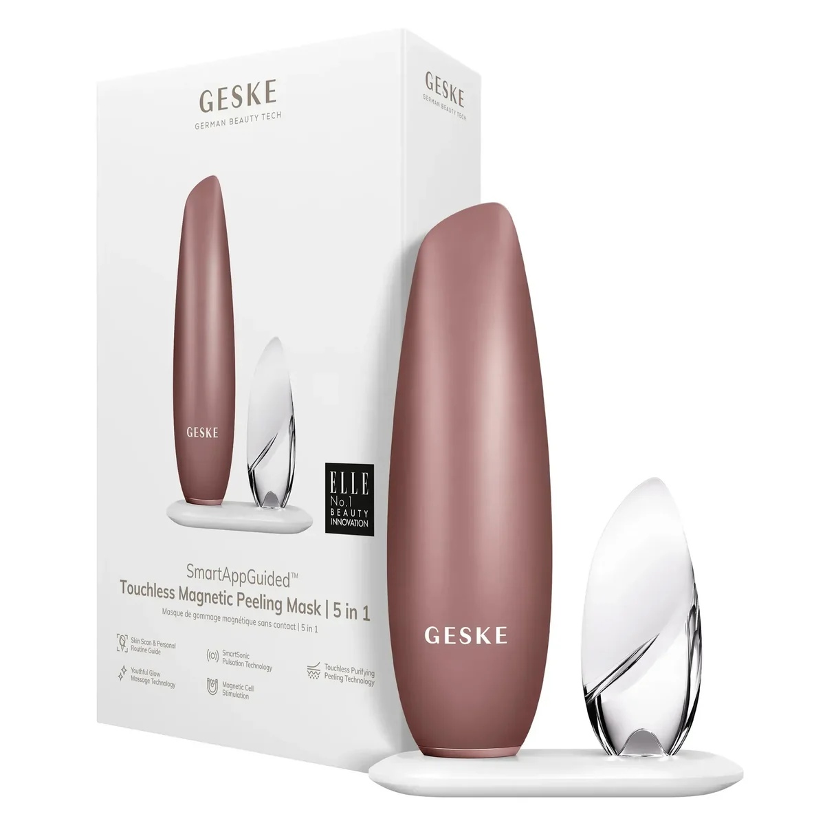 Безконтактна магнітна пілінг-маска GESKE Touchless Magnetic Peeling Mask 5в1 starlight