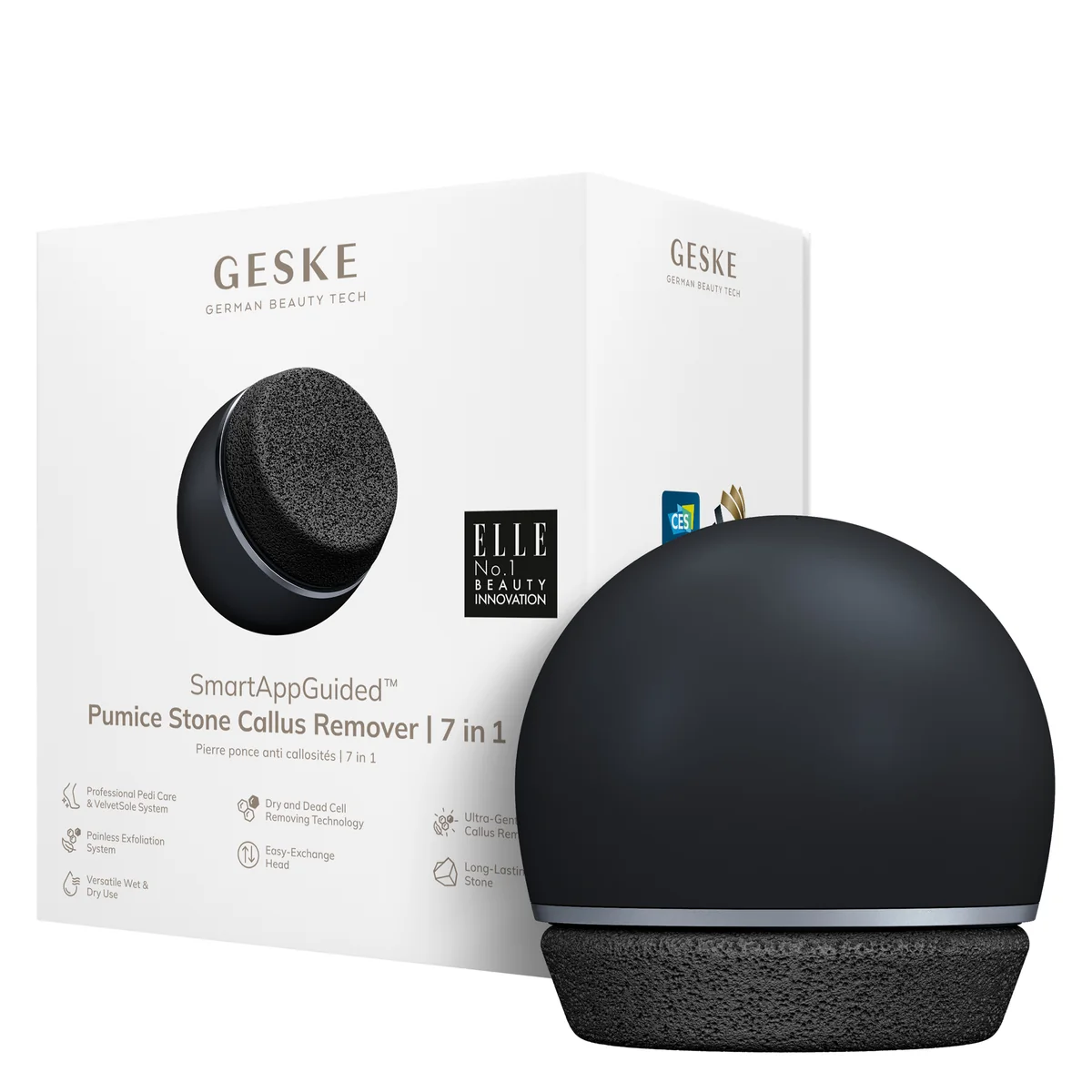 Набор для ухода за стопами GESKE Pumice Stone Callus Remover 7в1