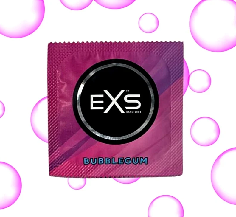Презерватив EXS Flavoured Bubblegum зі смаком жувальної гумки (ціна за 10 шт.)